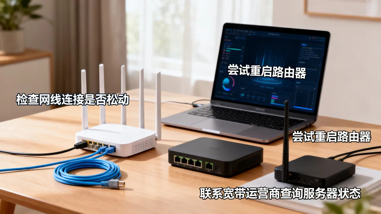 宽带远程服务器未响应是什么原因，宽带远程服务器未响应怎么解决