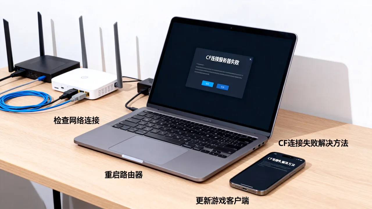 CF为什么连接服务器失败怎么办，CF连接失败怎么解决
