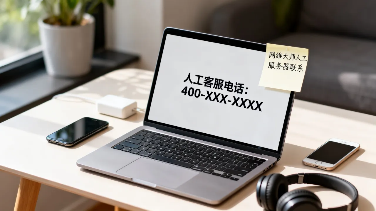 网维大师人工服务器怎么联系，人工客服电话是多少？