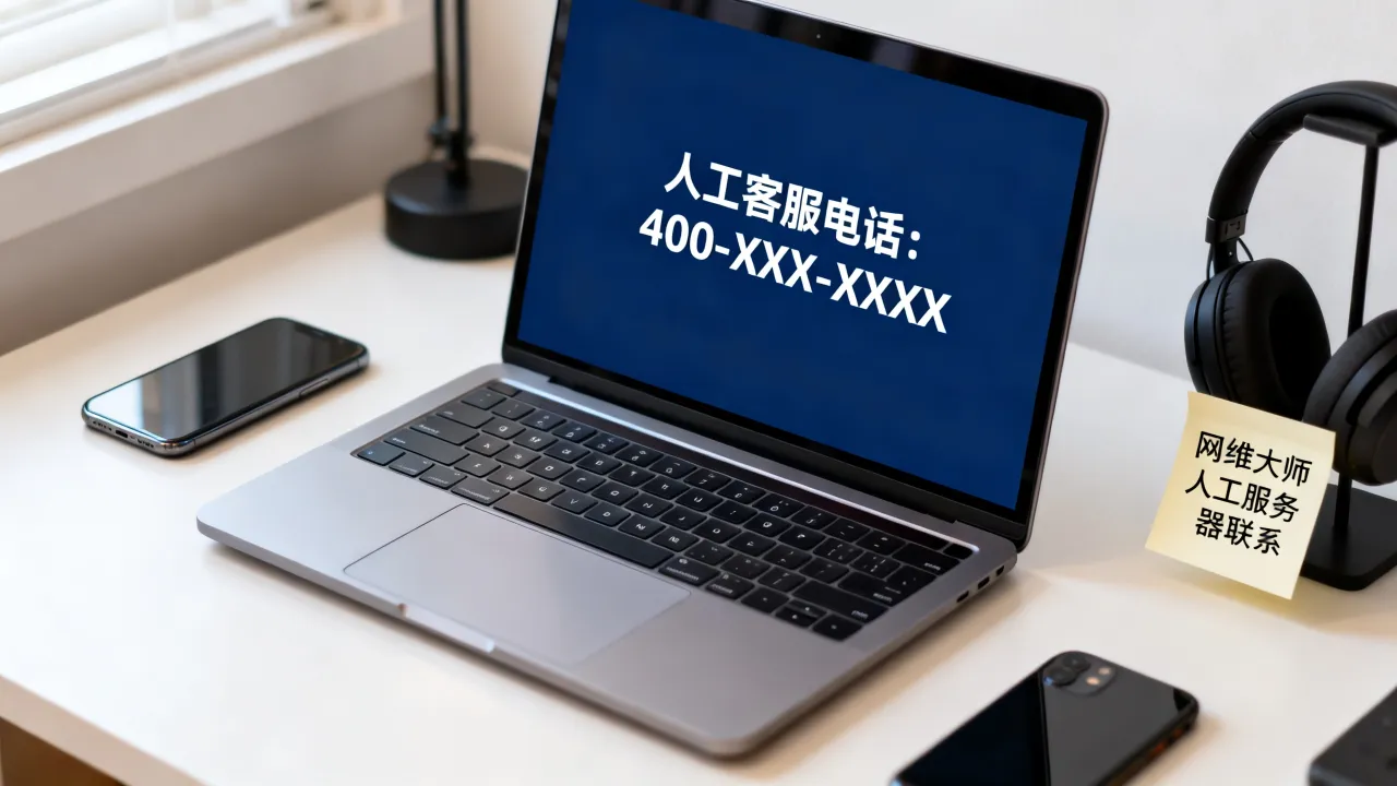 网维大师人工服务器怎么联系，人工客服电话是多少？