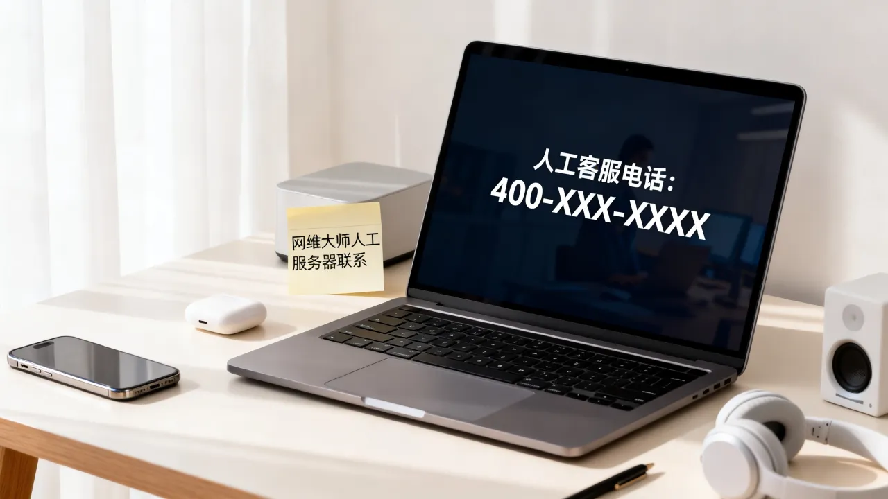 网维大师人工服务器怎么联系，人工客服电话是多少？