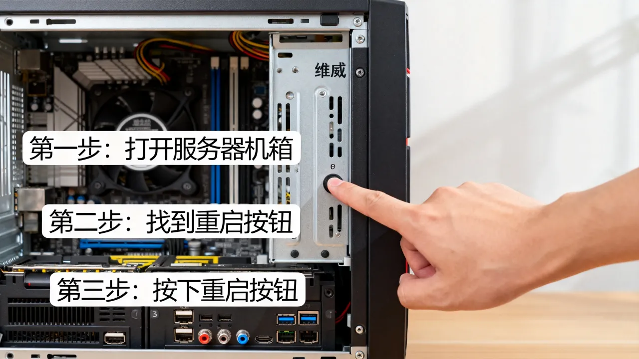 维盟服务器怎么重启，重启步骤是什么？