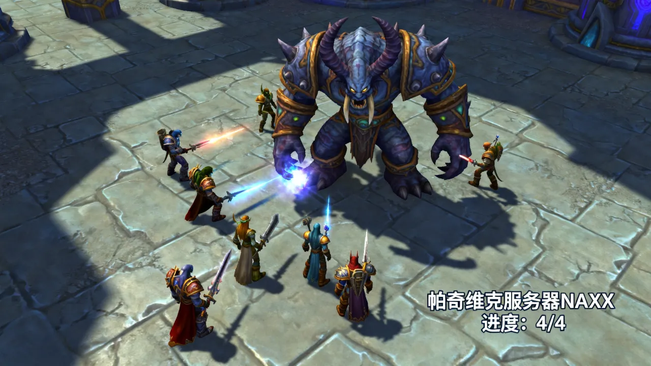 帕奇维克服务器NAXX进度如何，魔兽怀旧服NAXX打到哪了？