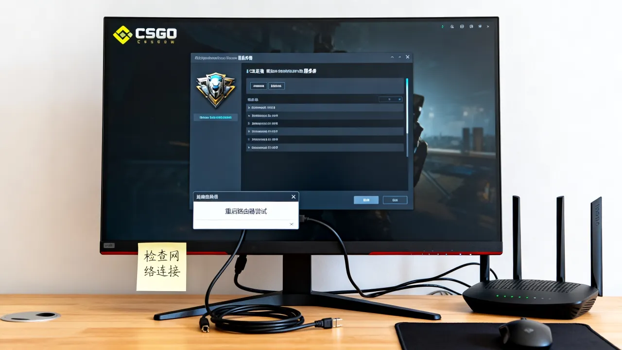 为什么我CSGO一直连接服务器，CSGO一直连接服务器怎么办