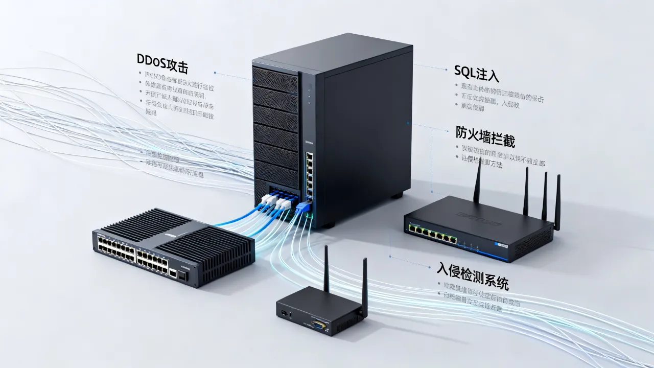 服务器为什么被攻击，常见攻击类型和防御方法有哪些？