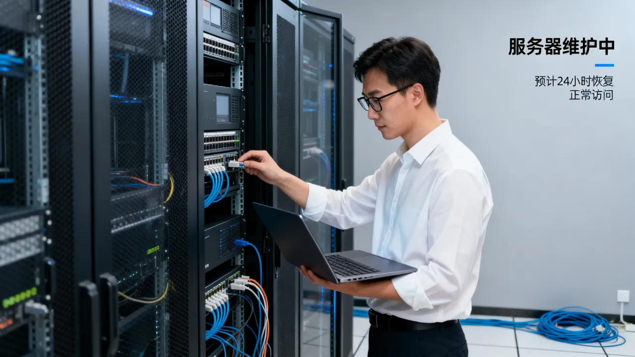 服务器为什么一直维护，服务器维护一般多久恢复正常访问？