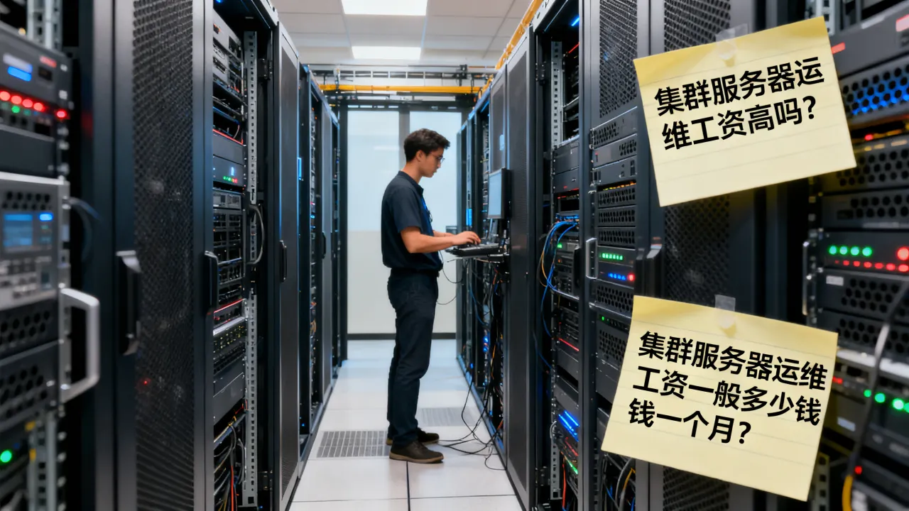 集群服务器运维工资高吗？集群服务器运维工资一般多少钱一个月？