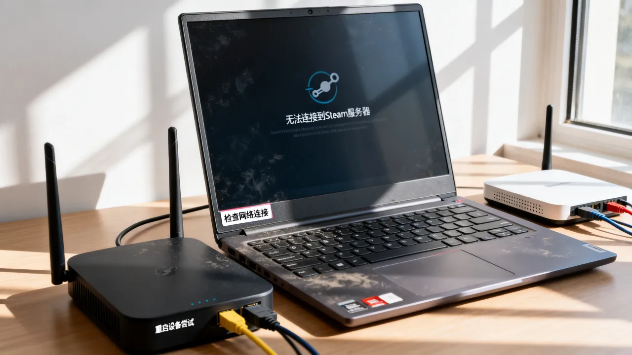 Steam服务器连接失败怎么办，到底是什么原因导致的？