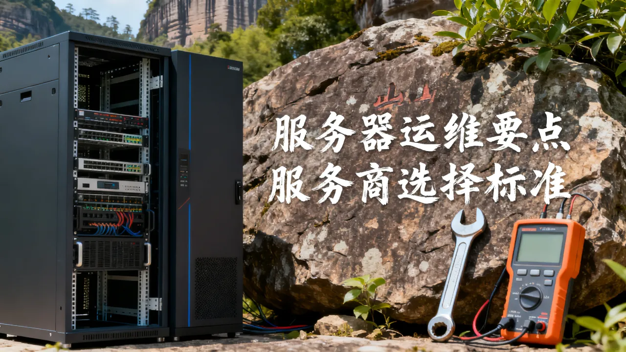 武夷山服务器运维需要注意什么？怎么选择服务商？