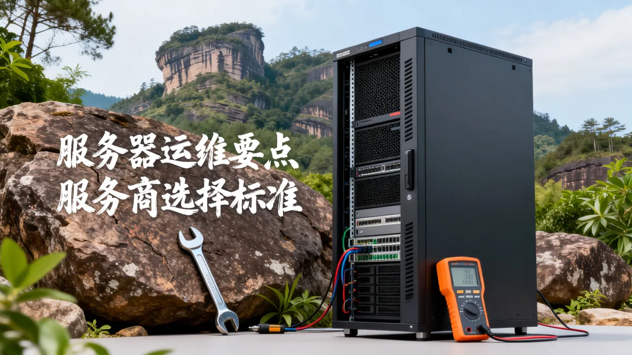 武夷山服务器运维需要注意什么？怎么选择服务商？