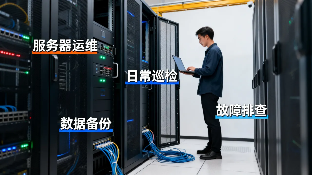 服务器运维叫什么名字？主要工作内容和职责是什么？