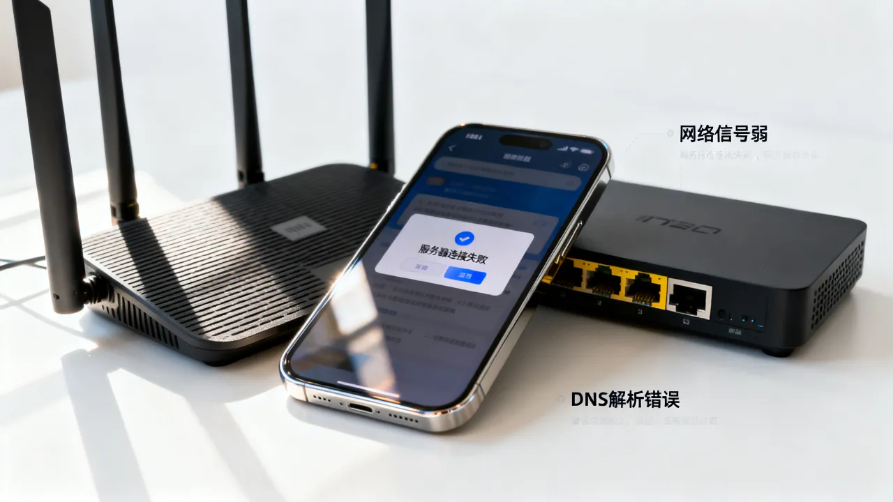 手机为什么不在服务器，手机无法连接服务器是什么原因