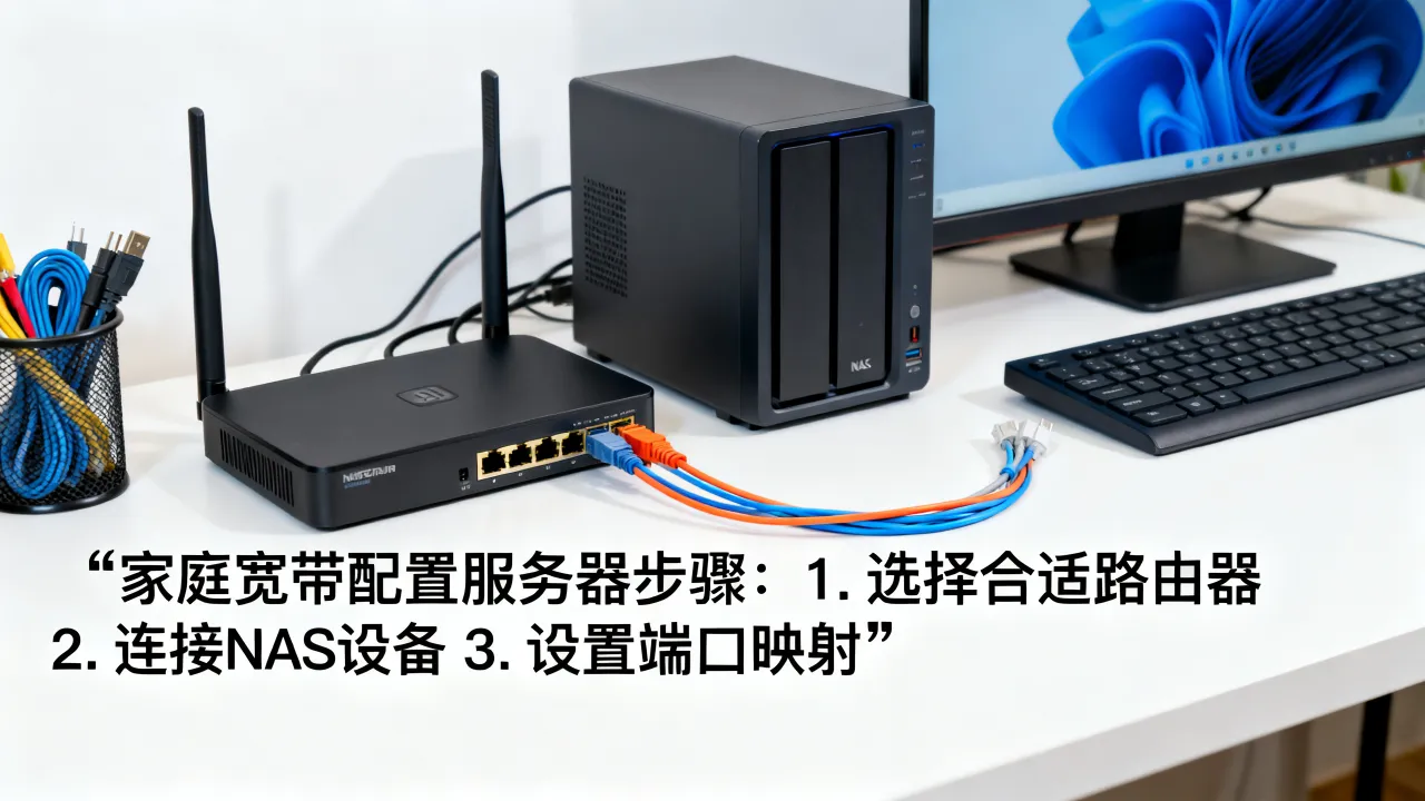 家庭宽带怎么配置服务器？家庭宽带搭建服务器需要什么条件？