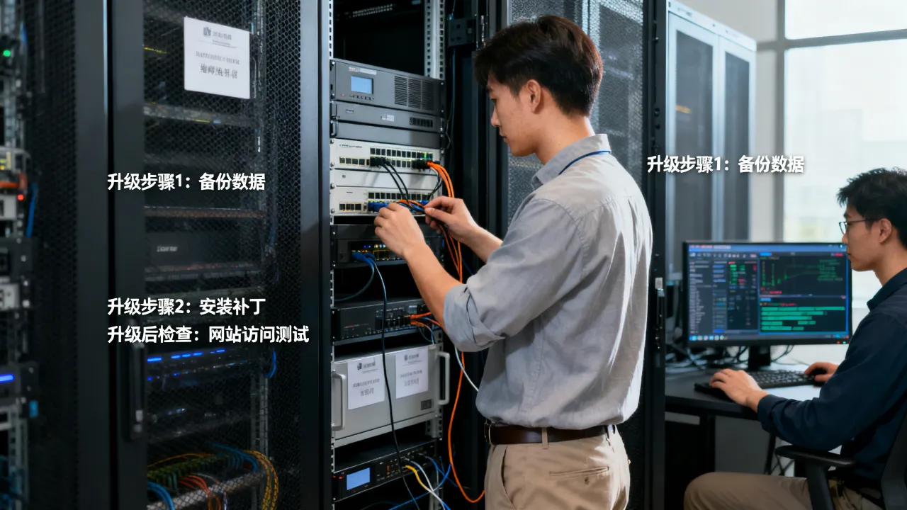 维姆网络服务器升级怎么做，升级后网站打不开怎么办？