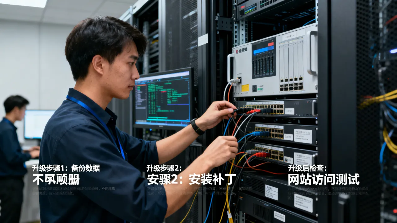 维姆网络服务器升级怎么做，升级后网站打不开怎么办？