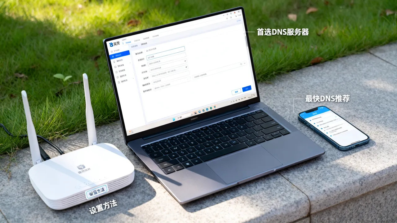 宽带首选DNS服务器是什么？怎么设置宽带首选DNS才能最快