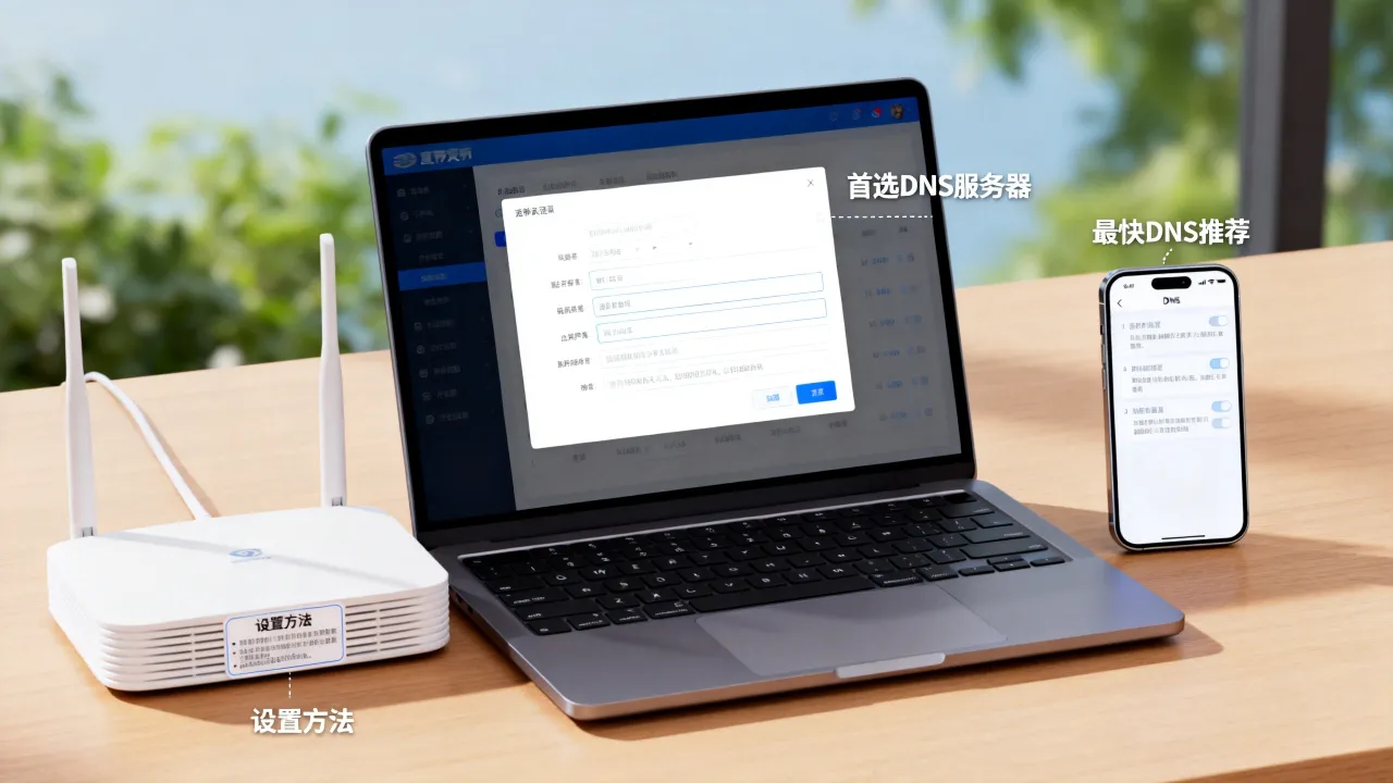 宽带首选DNS服务器是什么？怎么设置宽带首选DNS才能最快
