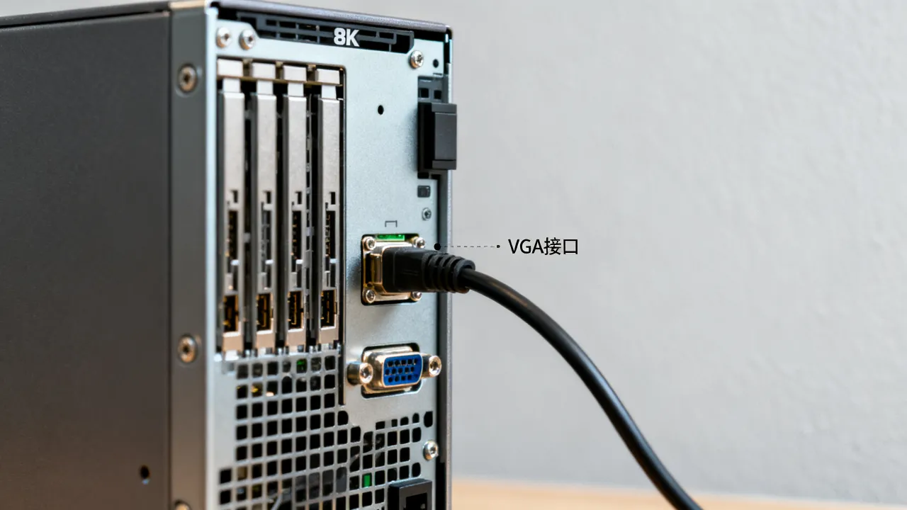 为什么服务器有vga接口，服务器vga接口有什么用