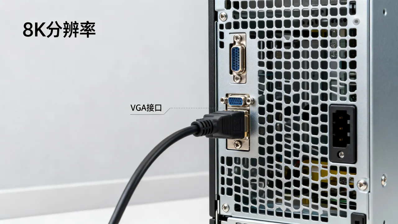 为什么服务器有vga接口，服务器vga接口有什么用