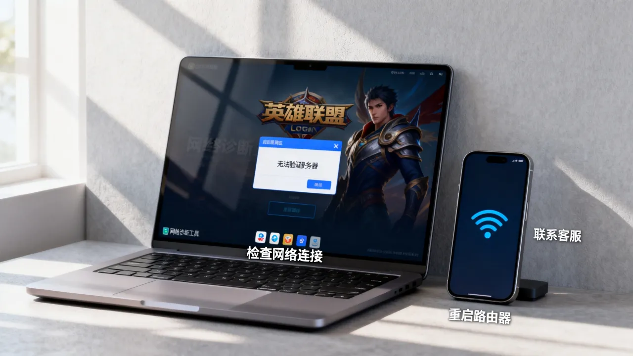 为什么LOL无法验证服务器错误，LOL无法验证服务器错误怎么办
