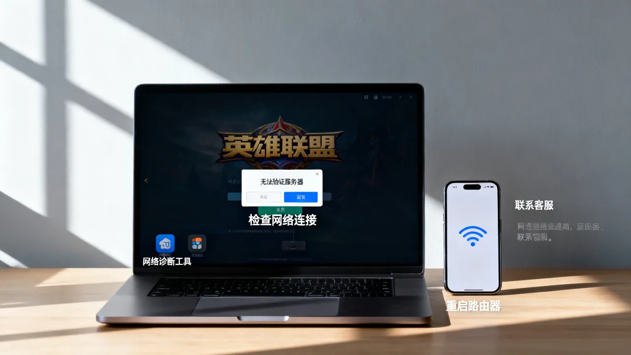 为什么LOL无法验证服务器错误，LOL无法验证服务器错误怎么办