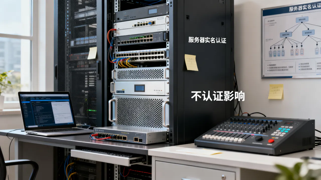 为什么弄服务器要实名，不实名认证有什么影响