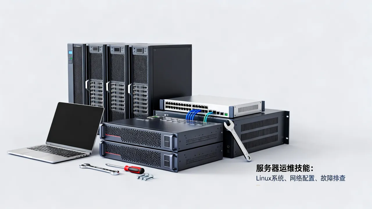 服务器运维找工作好找吗，零基础需要掌握哪些技能