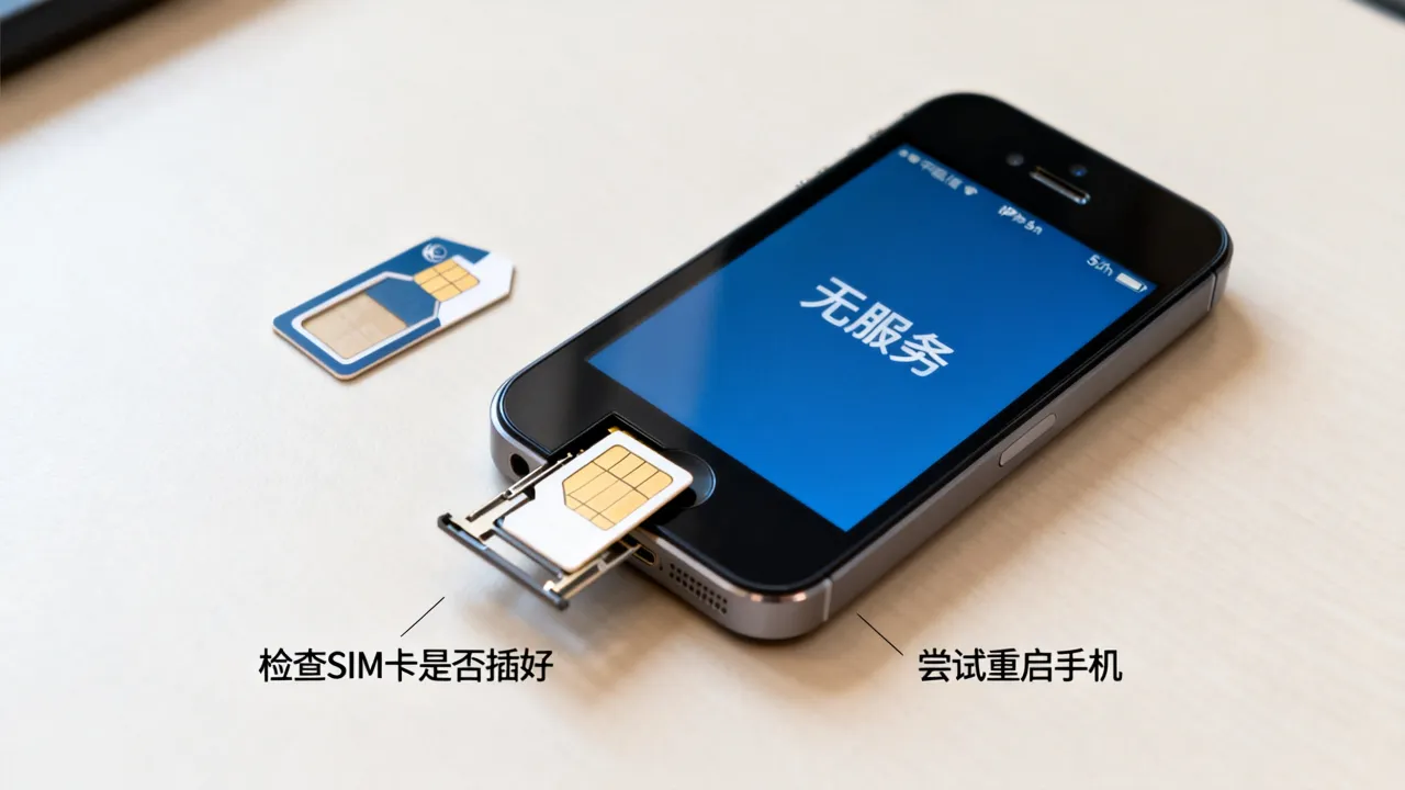 5s为什么电信卡是无服务？苹果5s电信卡突然无信号怎么解决