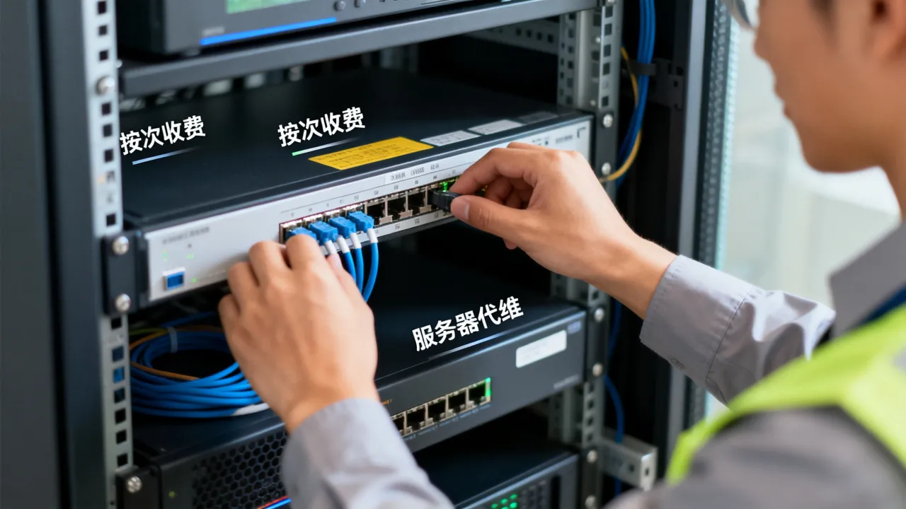 网络代维按次服务器怎么收费，服务器按次代维价格多少钱？