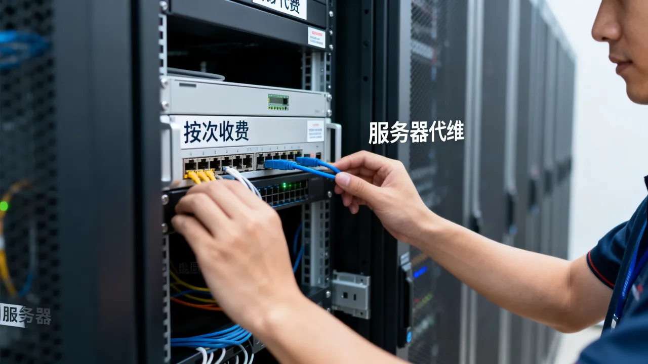 网络代维按次服务器怎么收费，服务器按次代维价格多少钱？