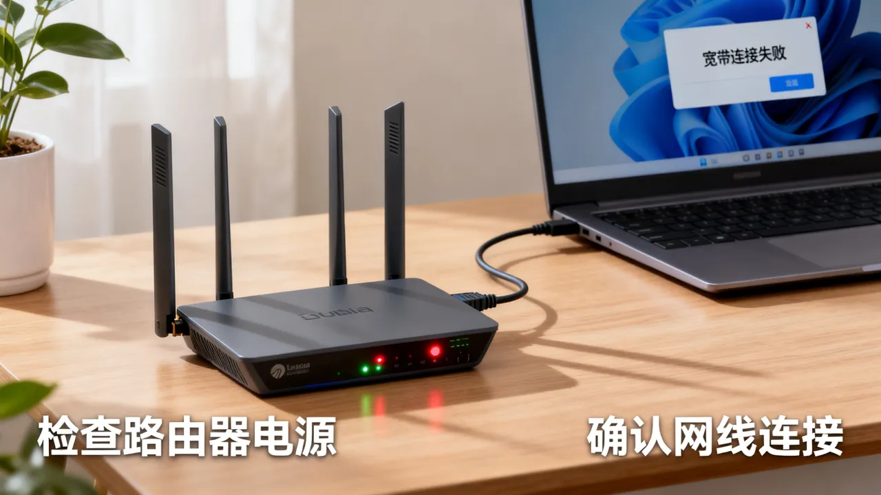 宽带不能连接服务器是怎么回事，连接失败怎么解决？