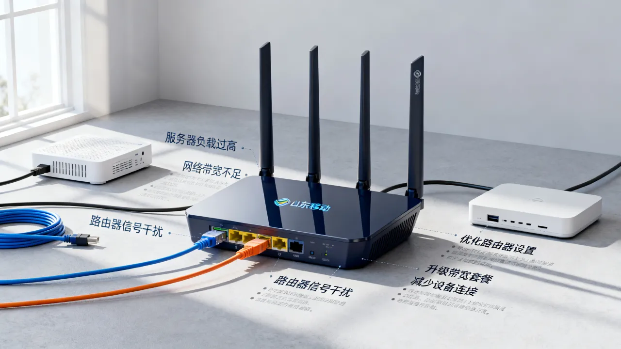 山东移动宽带服务器为什么总是很慢，怎么提速？