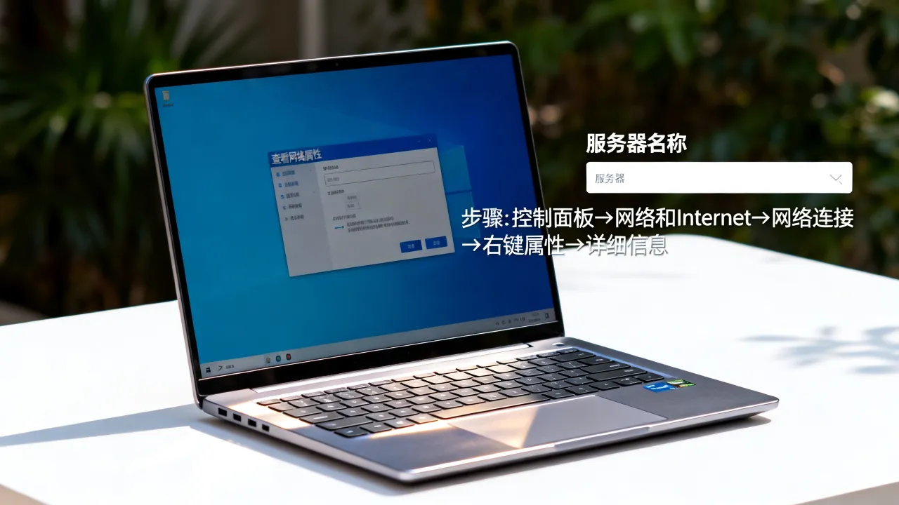 电脑宽带服务器名称是什么,如何查看电脑宽带服务器名称