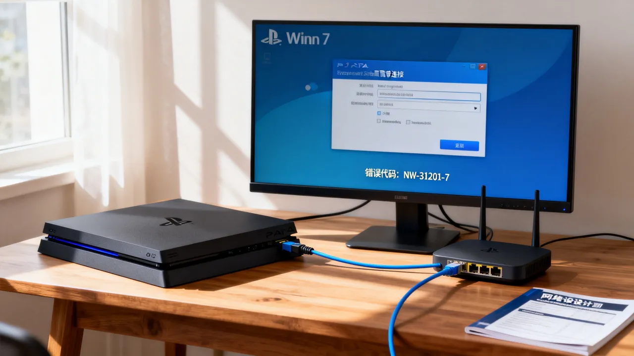 PS4 Win7创建宽带连接服务器报错?,PS4连接服务器失败原因 PS4 Win7创建宽带连接服务器报错?,PS4连接服务器失败原因