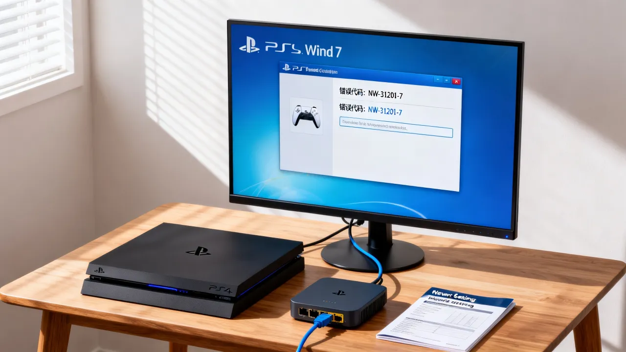 PS4 Win7创建宽带连接服务器报错?,PS4连接服务器失败原因 PS4 Win7创建宽带连接服务器报错?,PS4连接服务器失败原因