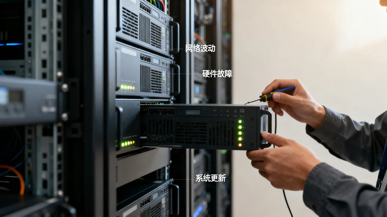 为什么服务器总出错呢，服务器总是出错是什么原因怎么解决