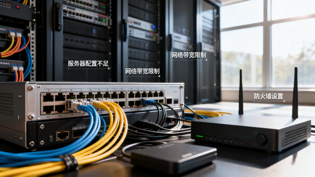 服务器网速为什么很慢，服务器网速慢是什么原因怎么解决