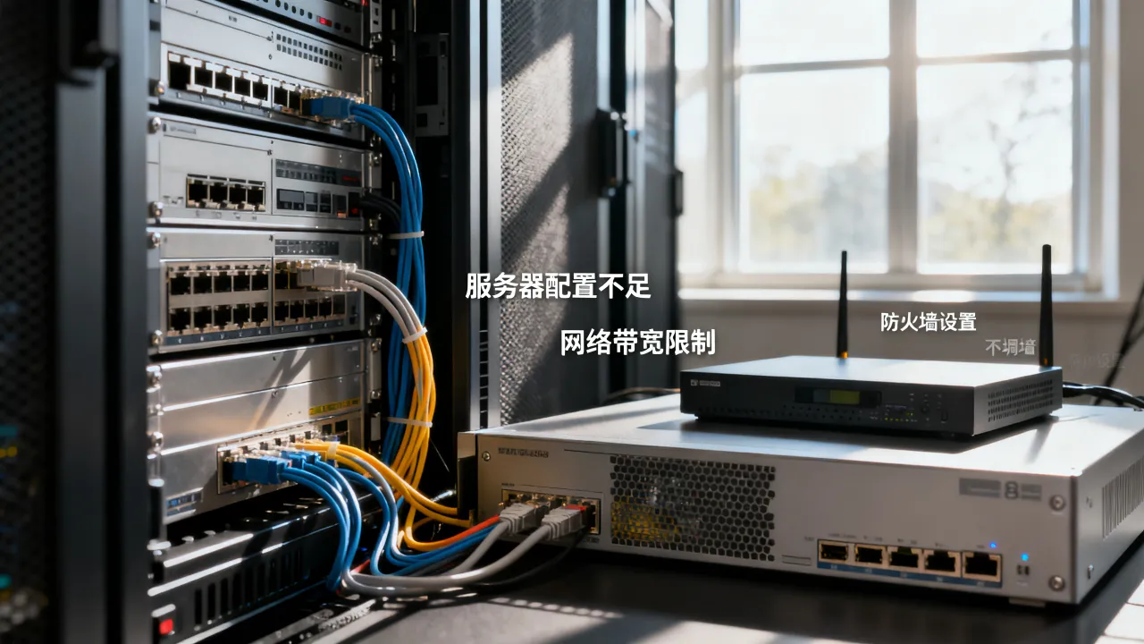 服务器网速为什么很慢，服务器网速慢是什么原因怎么解决