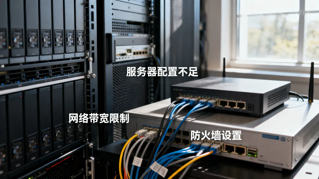 服务器网速为什么很慢，服务器网速慢是什么原因怎么解决