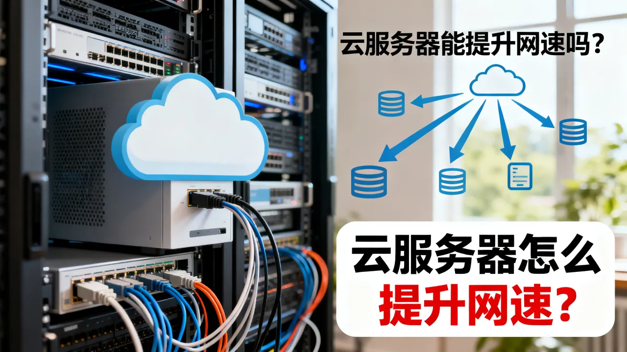 云服务器能提升网速吗，云服务器怎么提升网速？