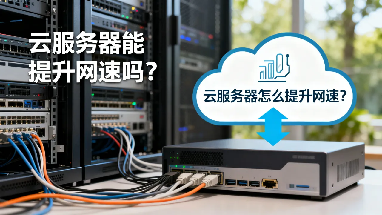 云服务器能提升网速吗，云服务器怎么提升网速？