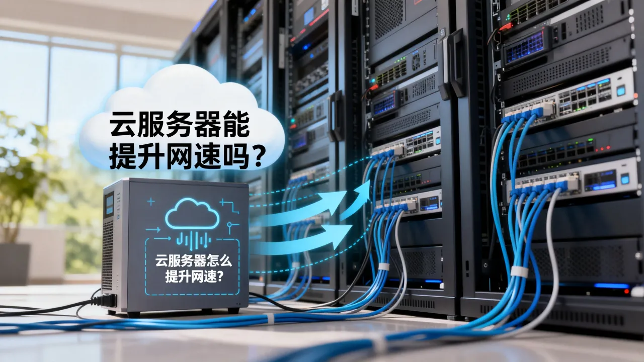 云服务器能提升网速吗，云服务器怎么提升网速？
