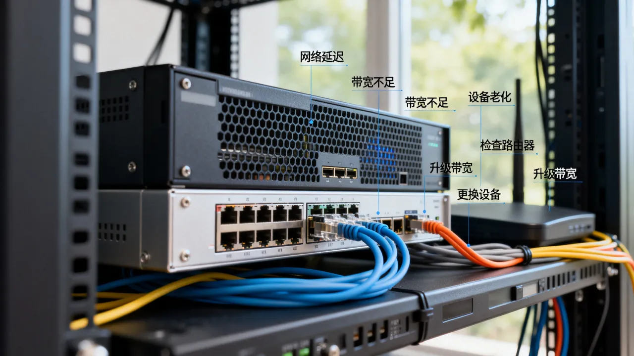为什么局域网服务器网速慢，局域网服务器网速慢怎么解决？