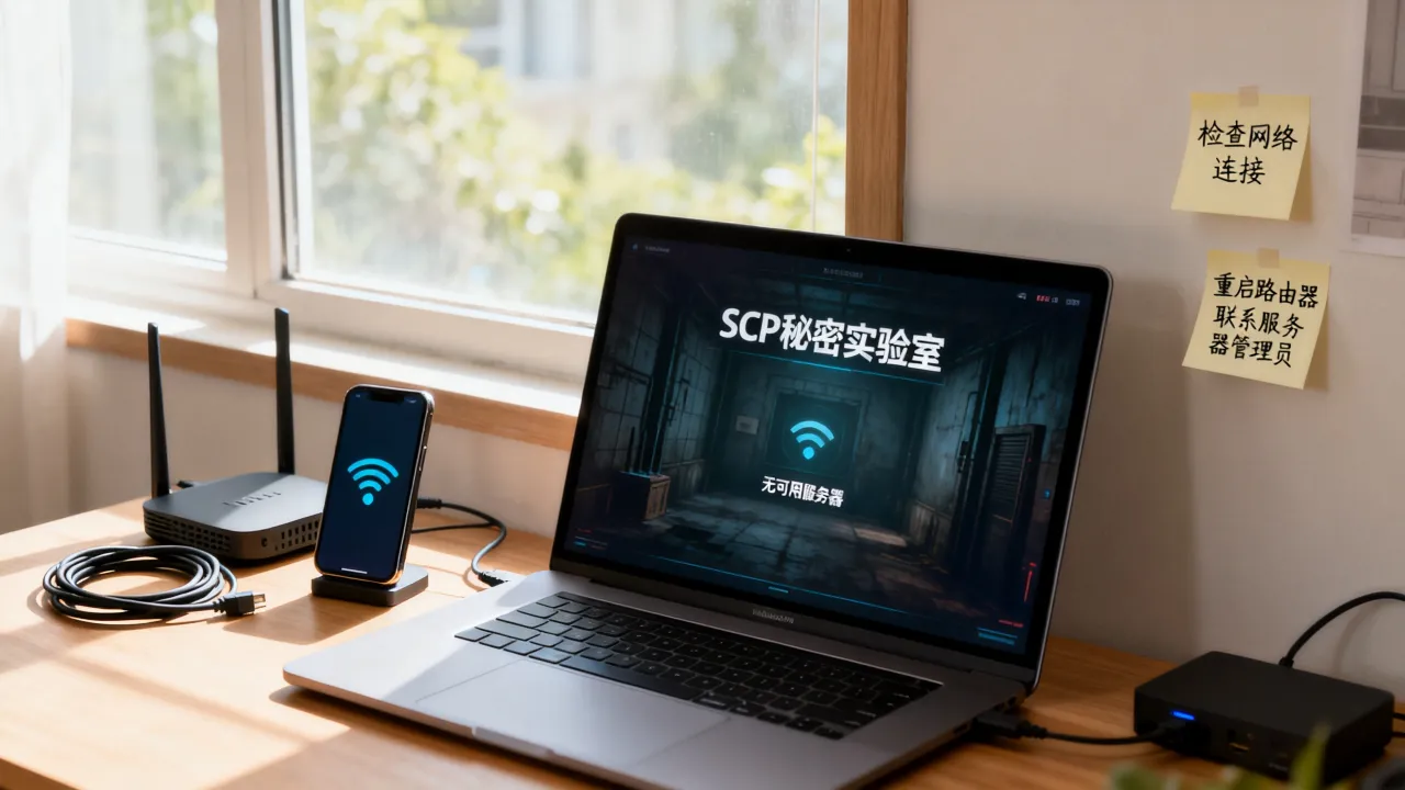 SCP秘密实验室为何显示无可用服务器？服务器连接失败的解决方法