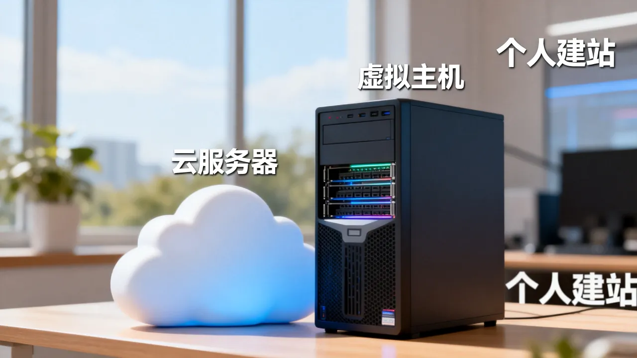 为什么不推荐服务器，个人建站用云服务器还是虚拟主机更划算？