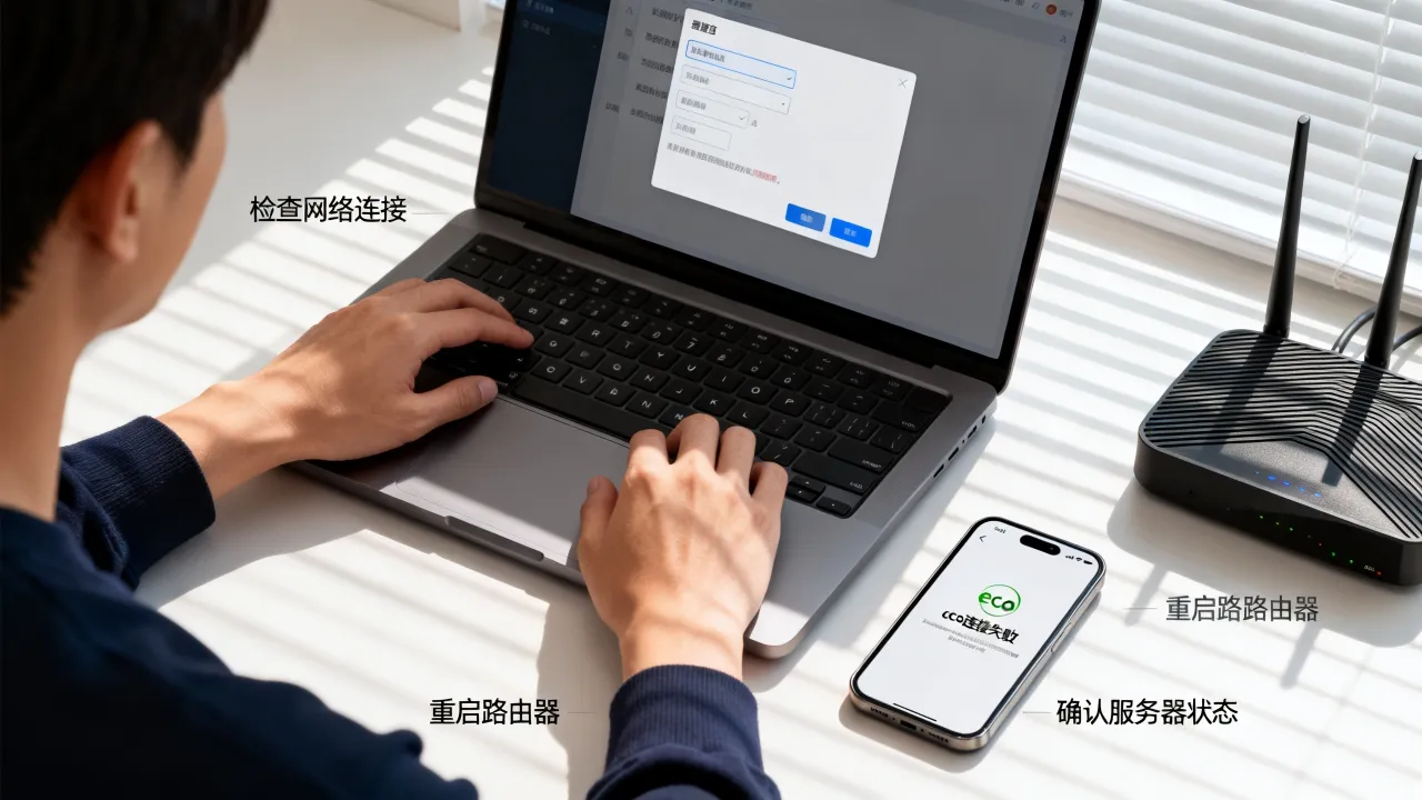 eco为什么连接不上服务器，eco连不上服务器怎么解决？