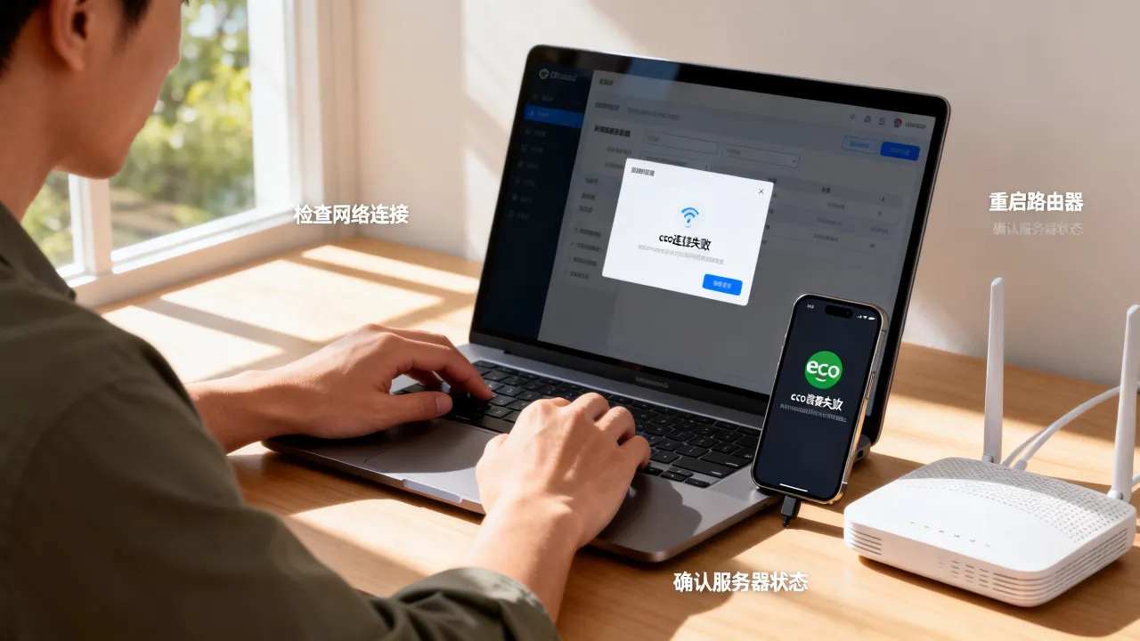 eco为什么连接不上服务器，eco连不上服务器怎么解决？