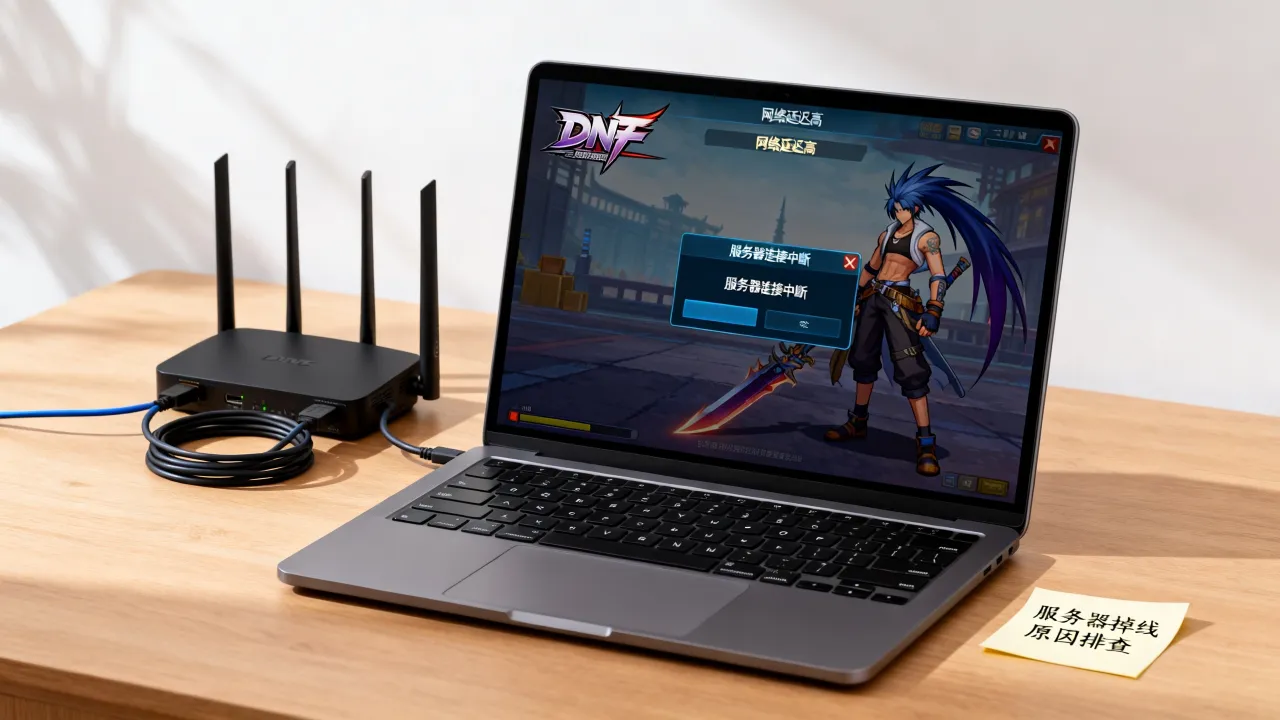 DNF服务器为什么频繁掉线，网络延迟高怎么解决？