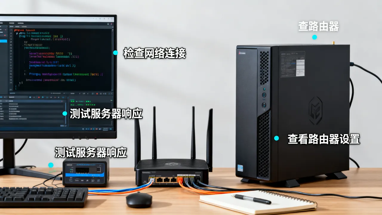 服务器无响应是为什么，网站打不开时如何排查