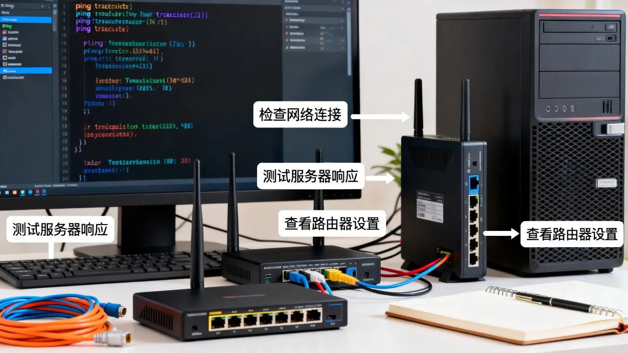 服务器无响应是为什么，网站打不开时如何排查